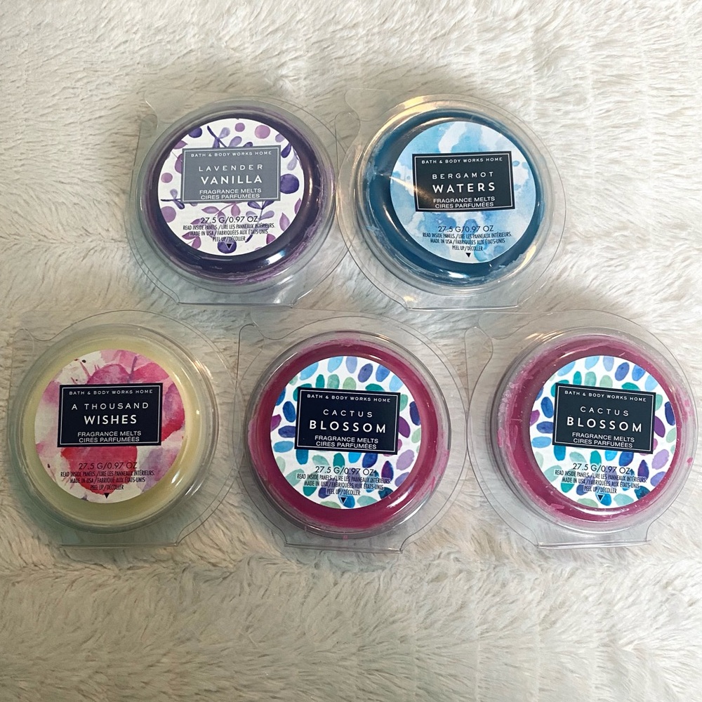 RARE🔥 Lot of 5 NEW Bath and Body Works Wax Melts